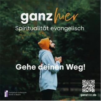 ganz hier - Spiritualität evangelisch