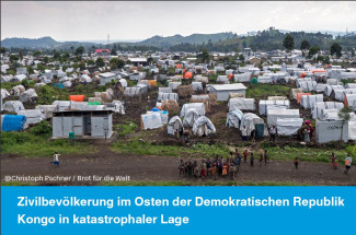 Zivilbevölkerung im Osten der Demokratischen Republik Kongo in katastrophaler Lage